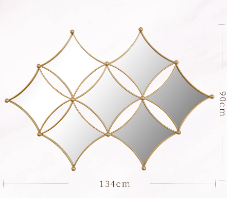 Geometric Wall Mirror