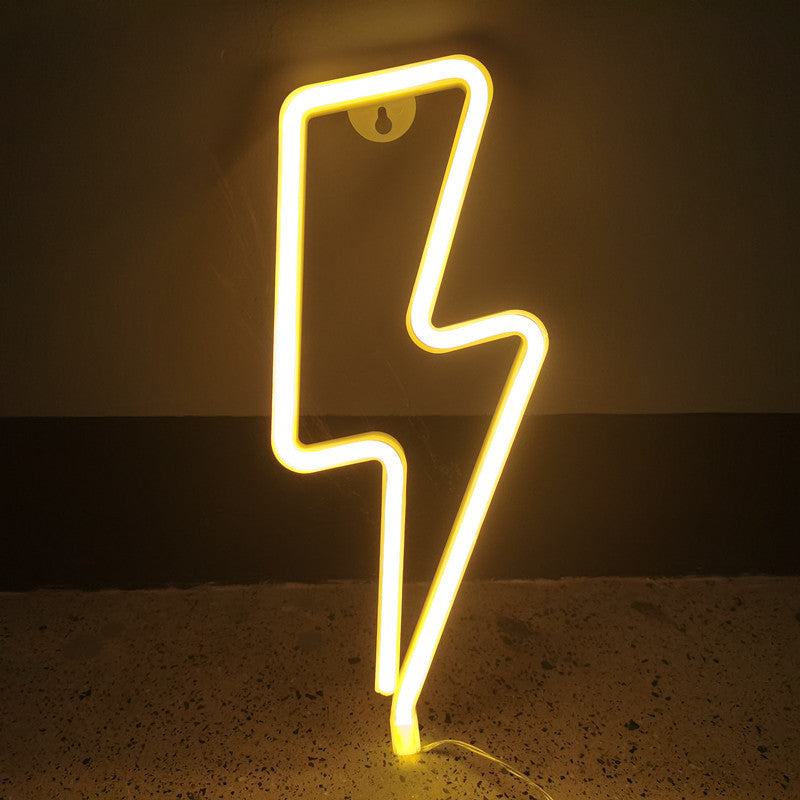 Lightning Bolt Neon Lights