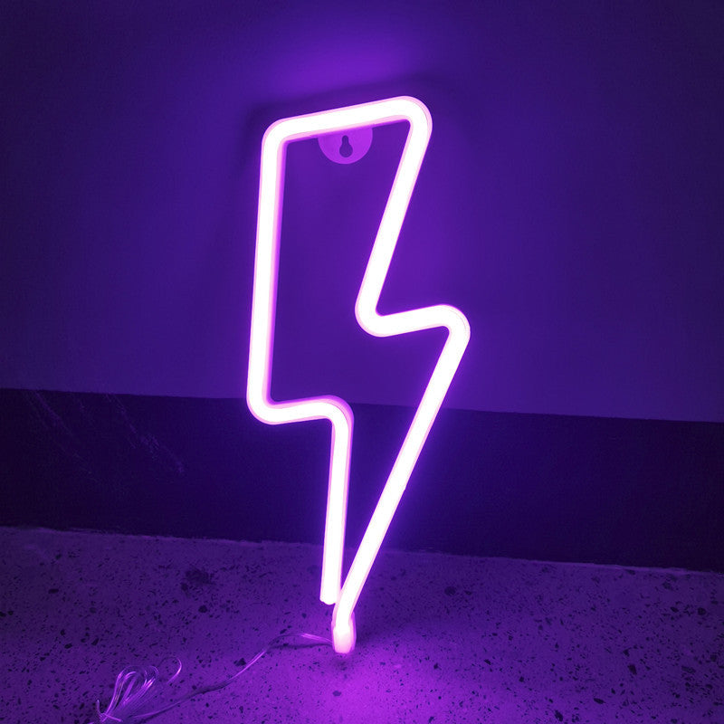 Lightning Bolt Neon Lights