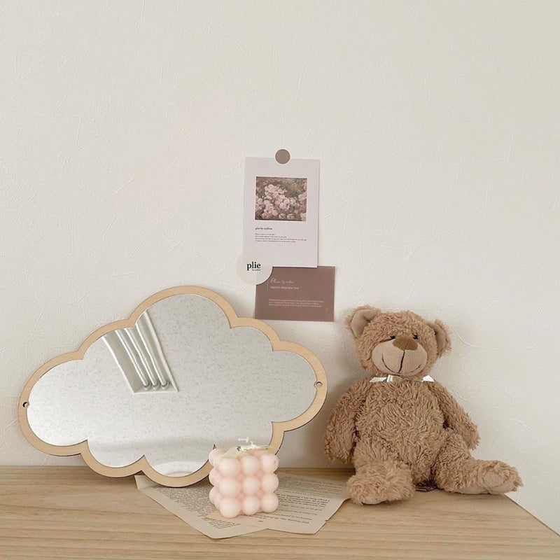 Cloud Mirror Wall Decor