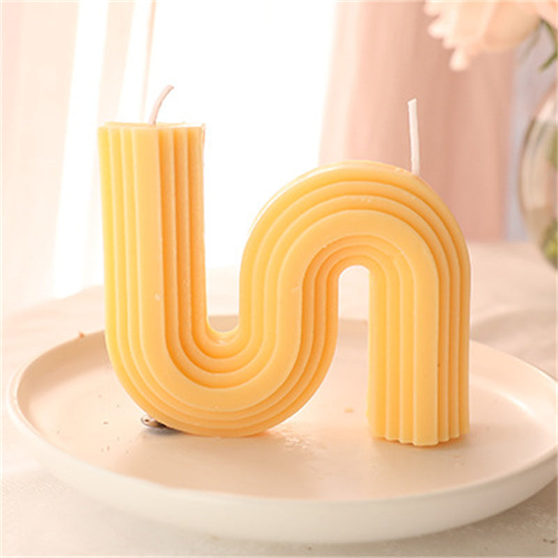 Geometric Handmade Aromatherapy Candles