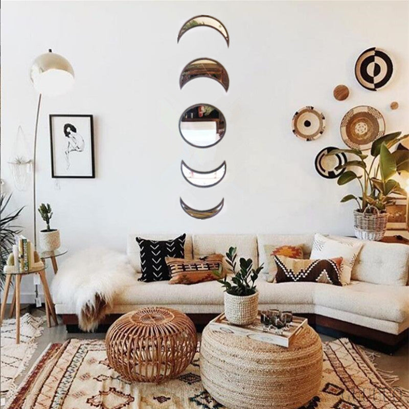 Phases of the Moon Wall Mirror