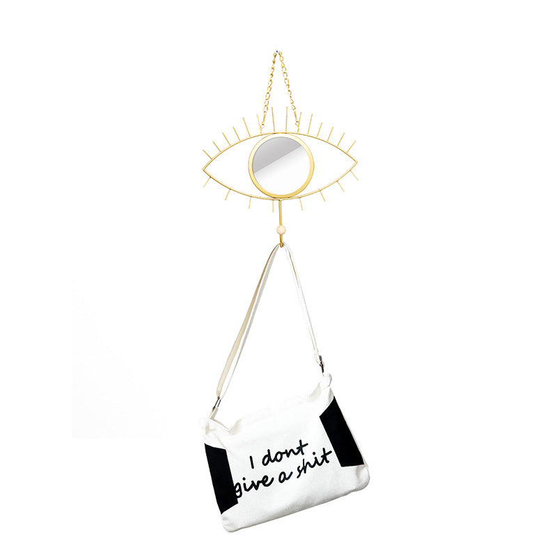 Geometric Eye Flower Mirror