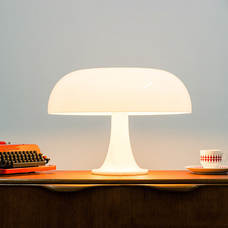Wide Mushroom Decorative Table Lamp