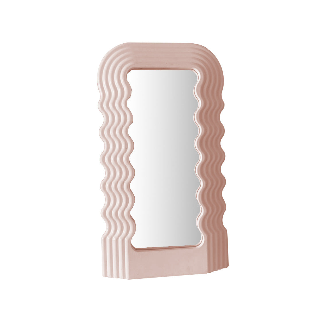 Wave Mirror Desktop Makeup Mirror
