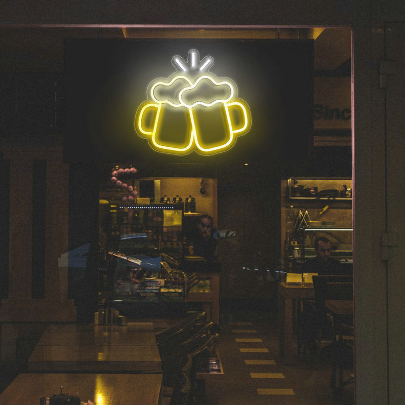 Beer Cheers Neon LED Lights