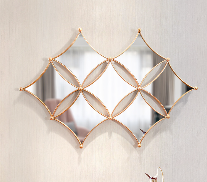 Geometric Wall Mirror