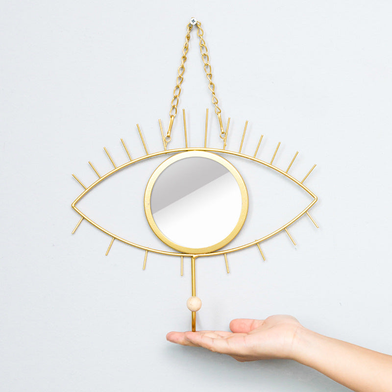 Geometric Eye Flower Mirror