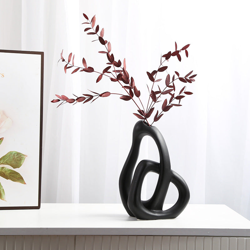 Heart-shaped Ceramic Vase