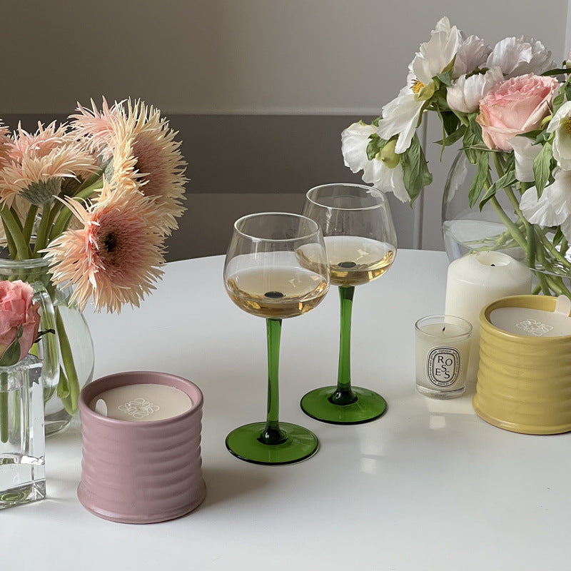 Emerald Tall Champagne Glass