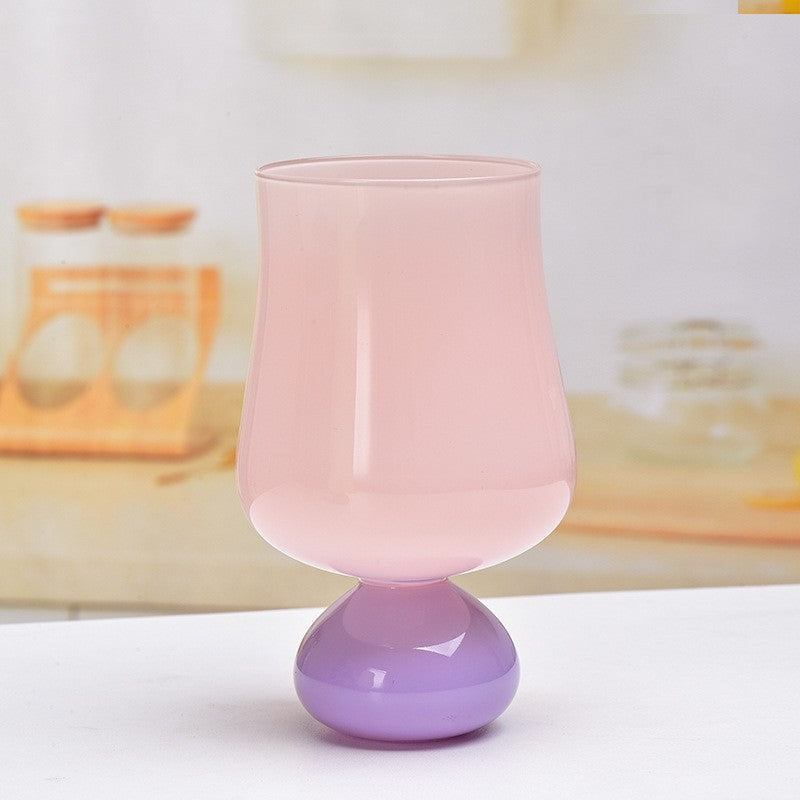 Glass Tulip Mug