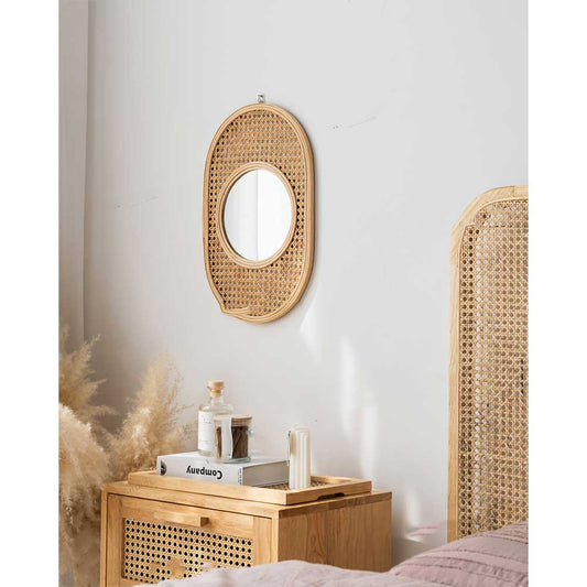 Rattan Decorative Wall Mirror