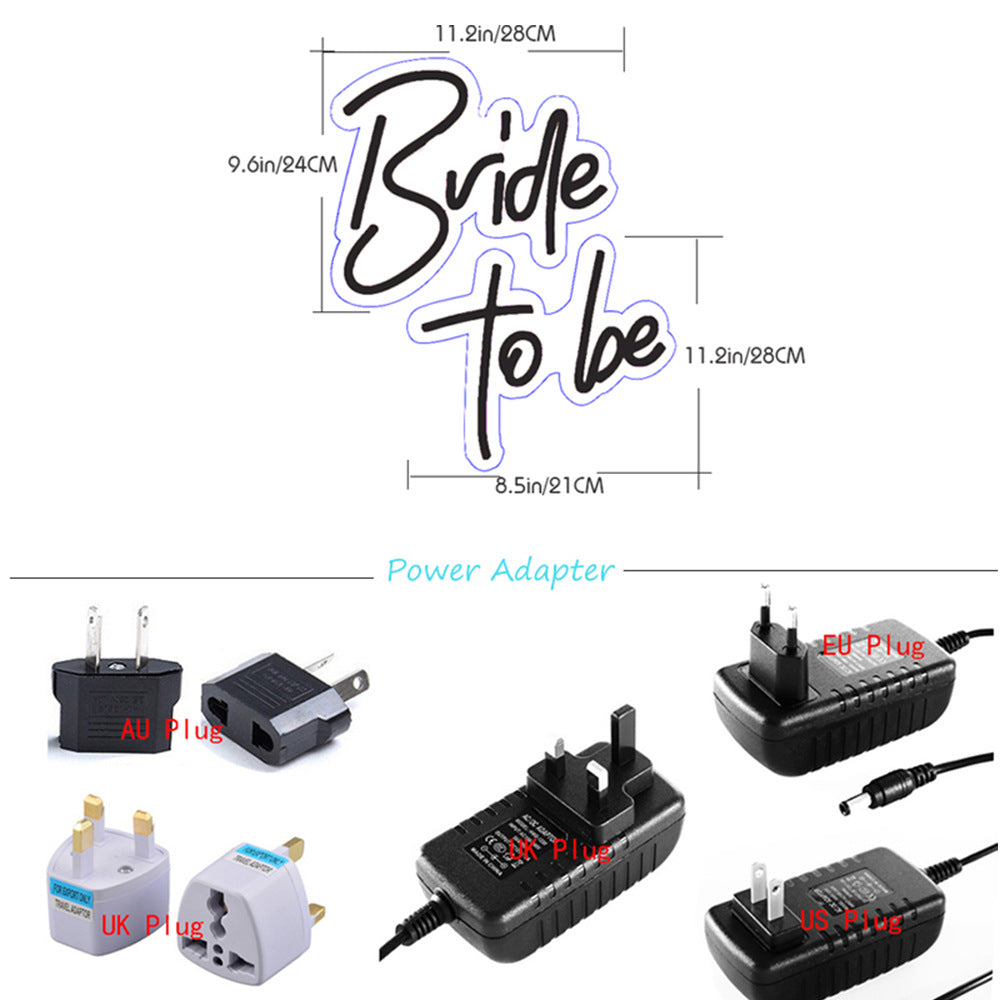 Bride To Be Neon Light LED