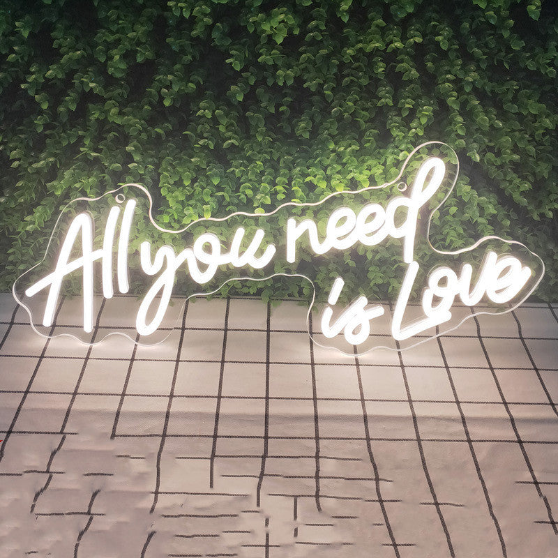 All You Need is Love LED Neon Sign