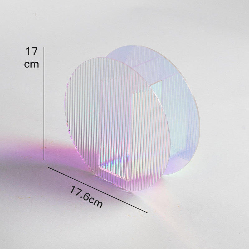 Acrylic Rainbow Vase