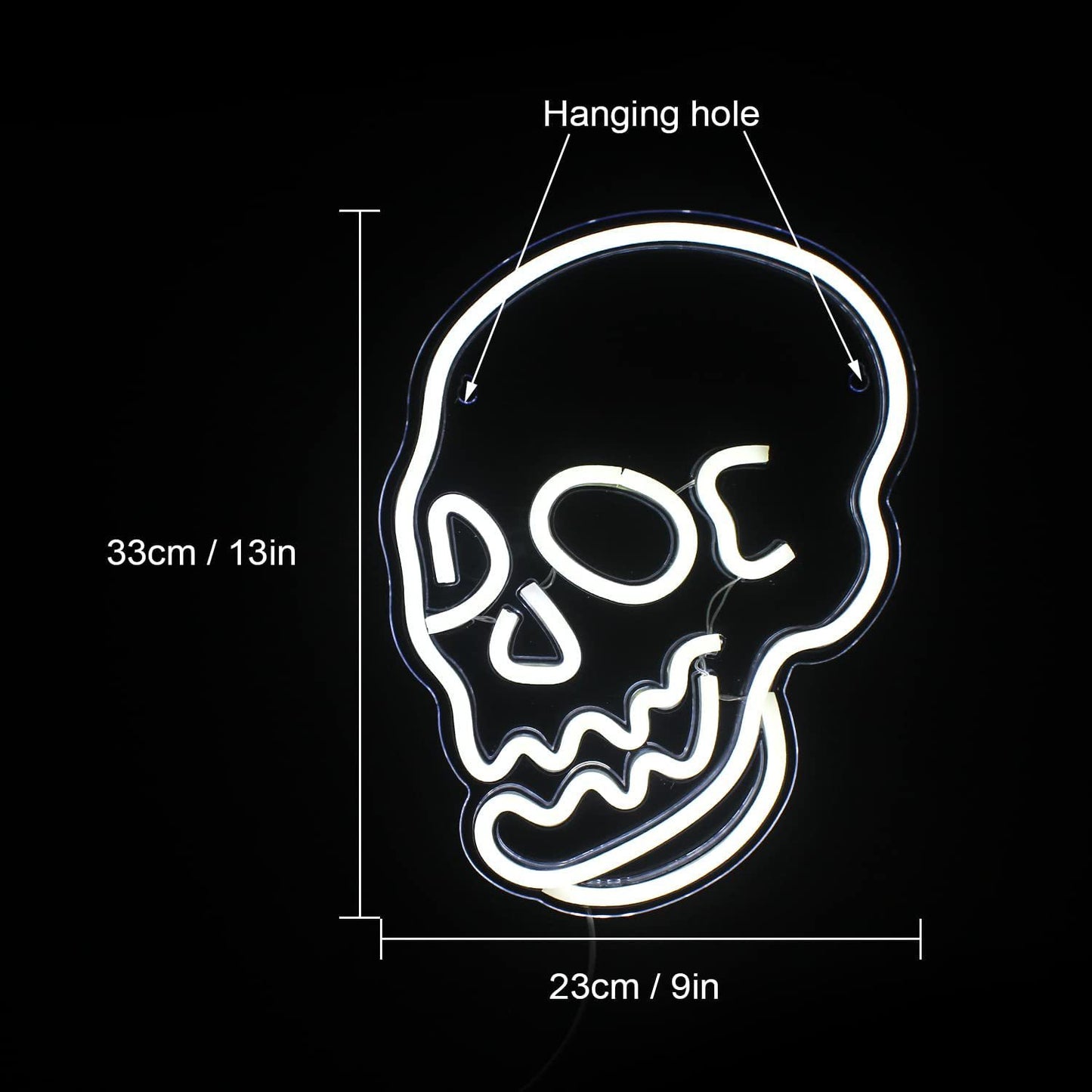 Neon Skull Light LED