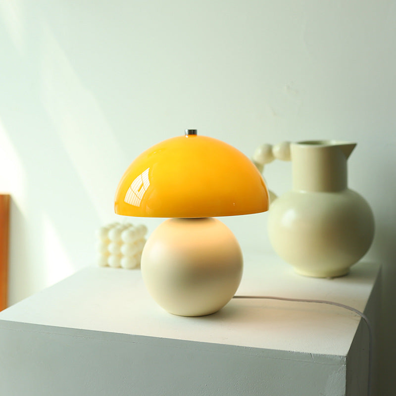 Bedside Ceramic Glass Lamp