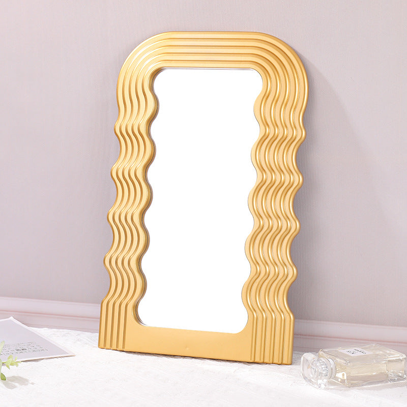 Wave Mirror Desktop Makeup Mirror