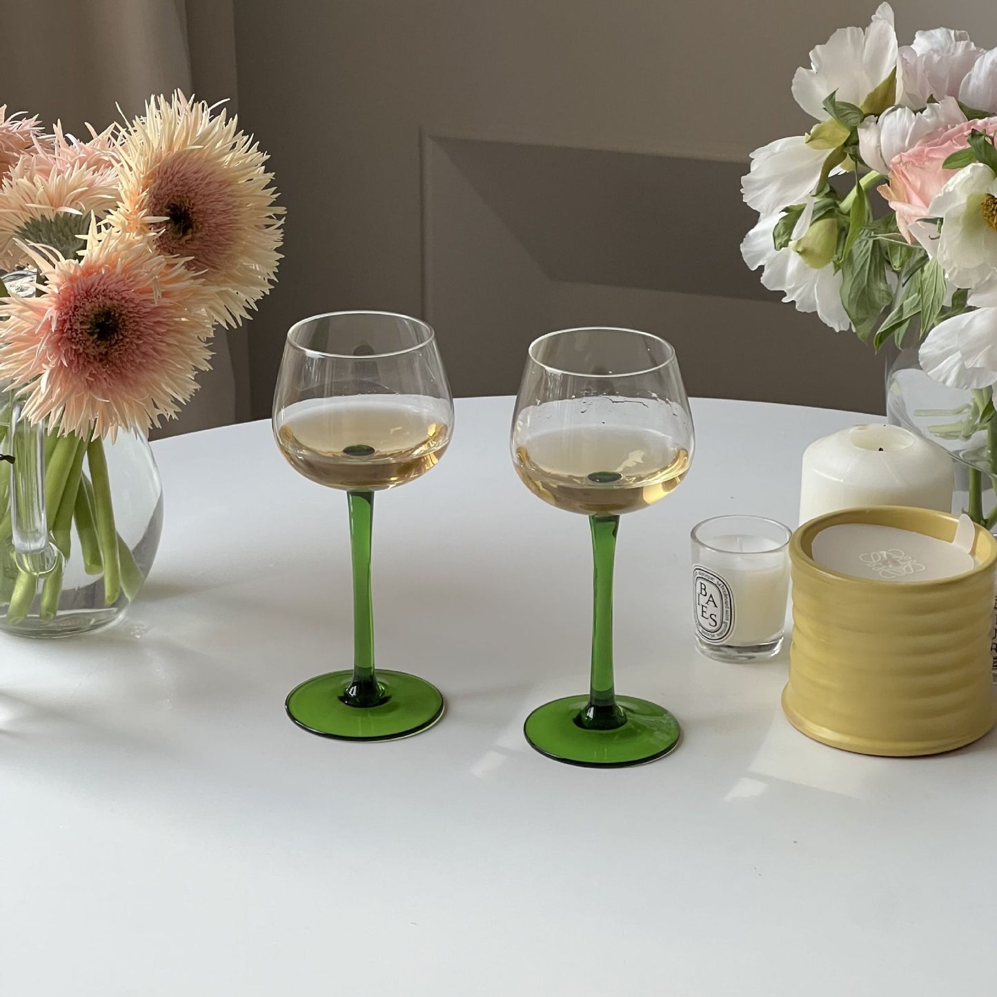 Emerald Tall Champagne Glass