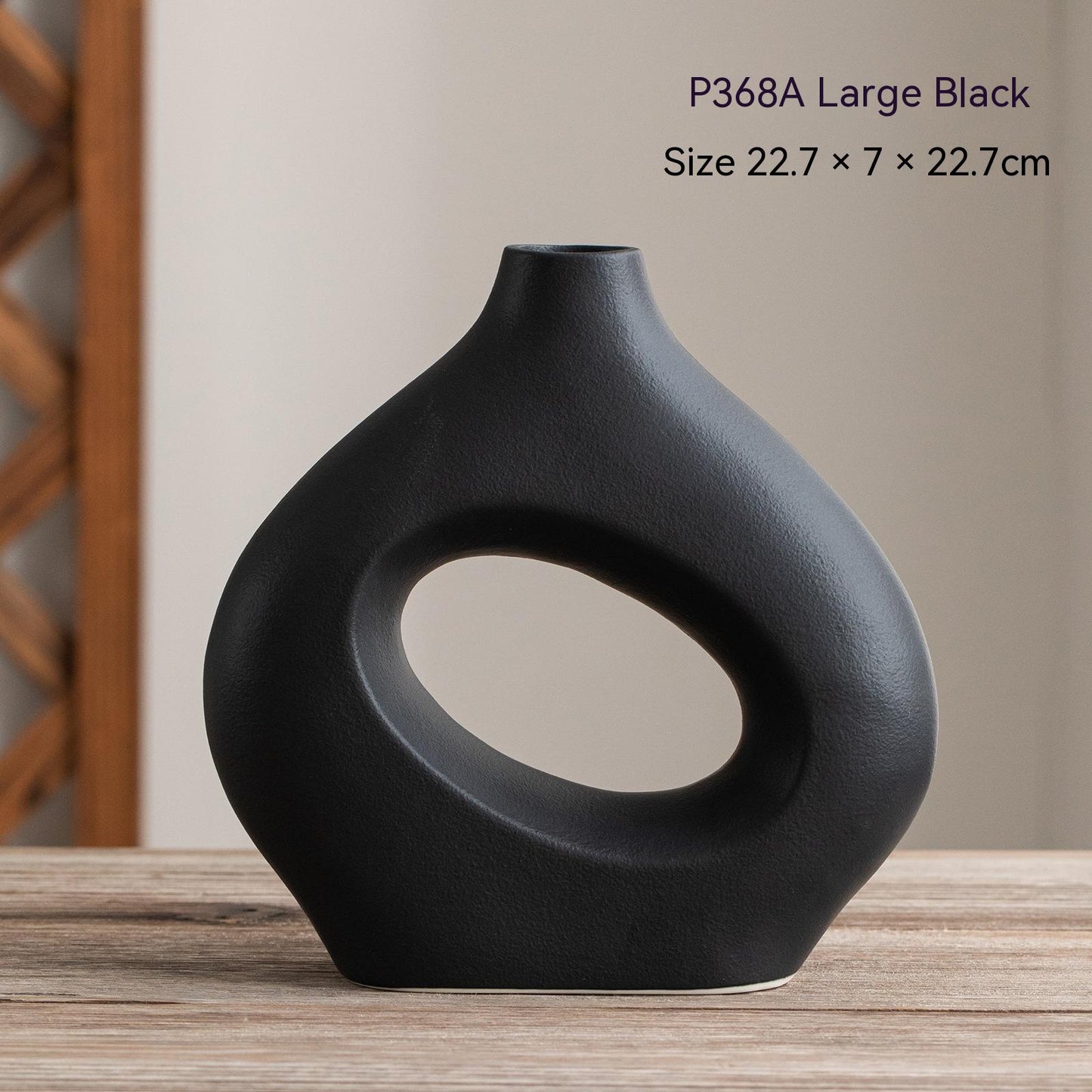 Ceramic Irregular Circle Vase