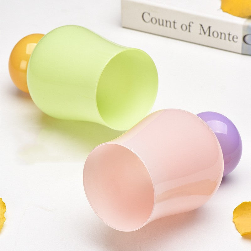 Glass Tulip Mug
