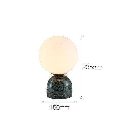 Bedside Study Glass Lamp