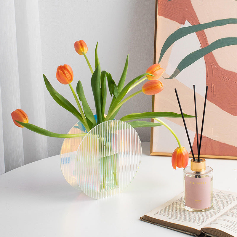 Acrylic Rainbow Vase