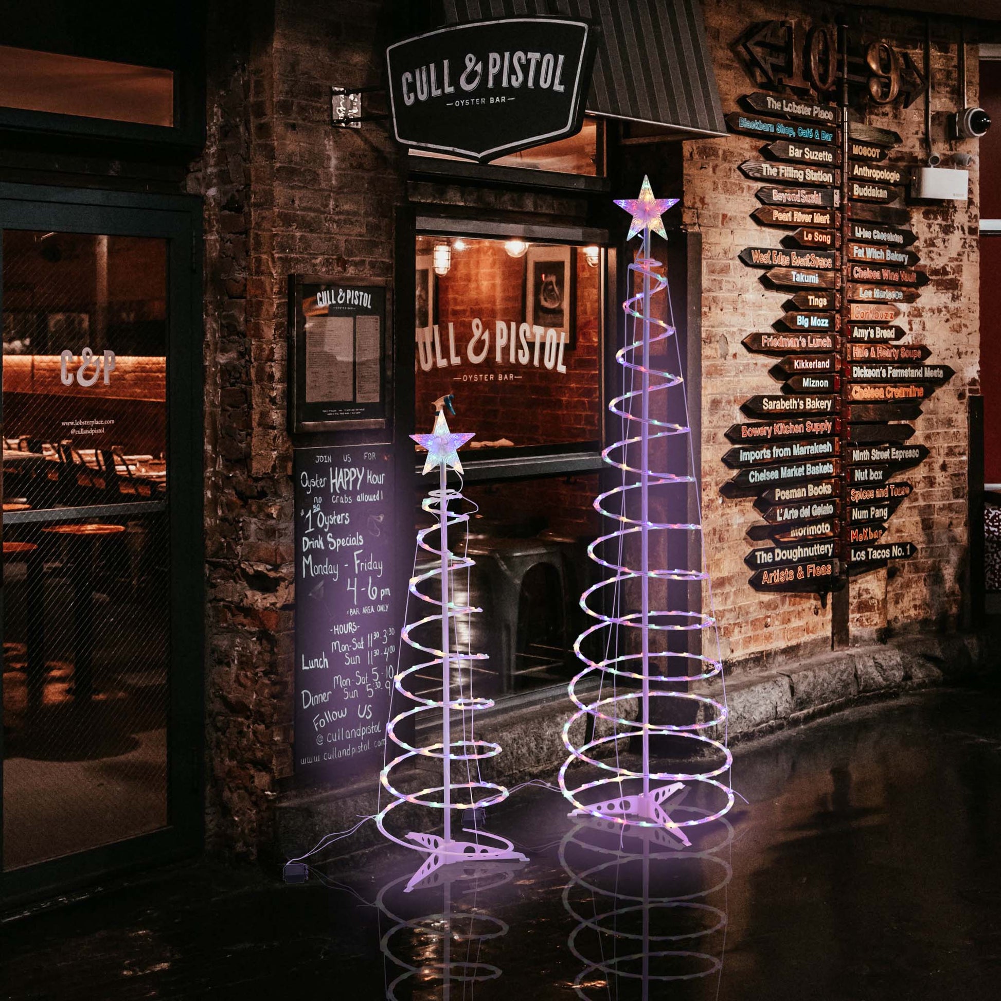 Spiral Christmas Tree Light - offbeatabode