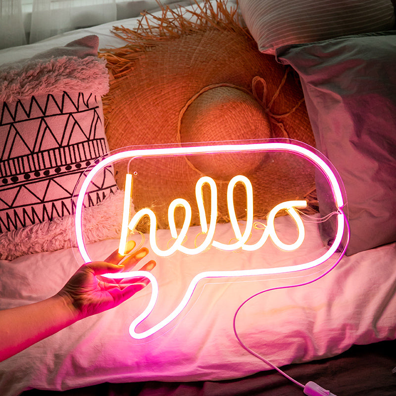 Neon Wall Signs - offbeatabode