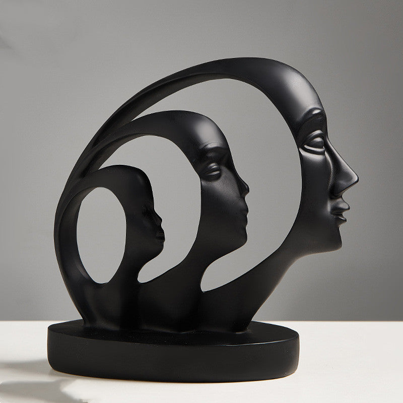 3 Faced Ornament - offbeatabode