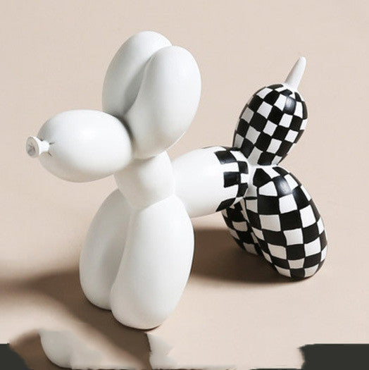 Monochrome Balloon Dog - offbeatabode