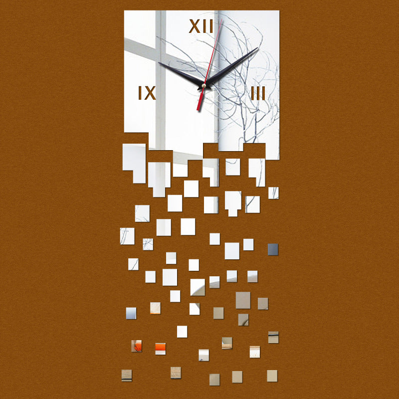 Acrylic DIY Fashion Creative Wall Clock - Offbeat Abode and Unique Beats