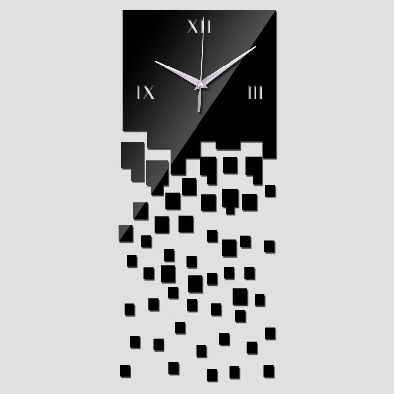 Acrylic DIY Fashion Creative Wall Clock - Offbeat Abode and Unique Beats