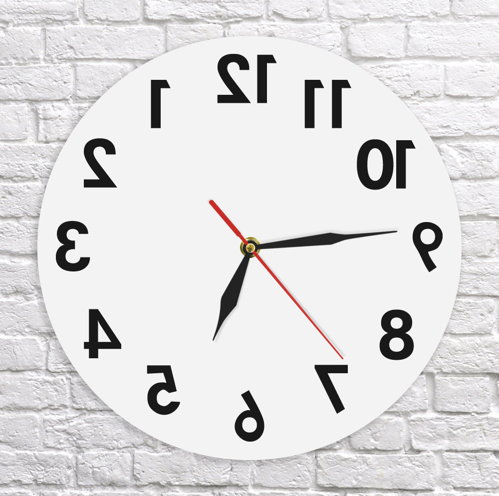 Acrylic Mirror Wall Stickers Diy Mirror Wall Clock For Living Room Crafts Clocks - offbeatabode