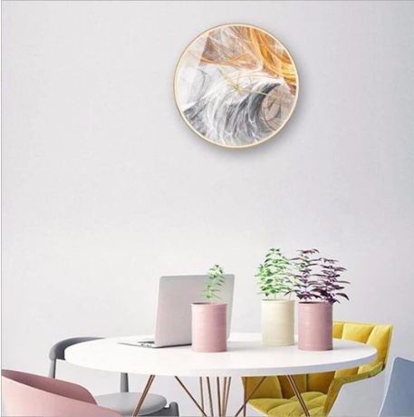 Marble Fashion Clock Art Clock Wall Clock Wall Clock - Offbeat Abode and Unique Beats