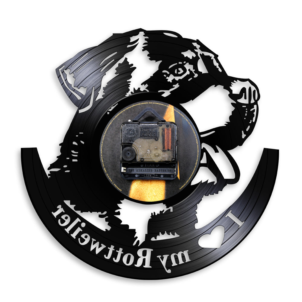 Vinyl Wall Clock Vinyl Wall Clock Creative Retro Nostalgic Wall Clock Wall Clock - offbeatabode