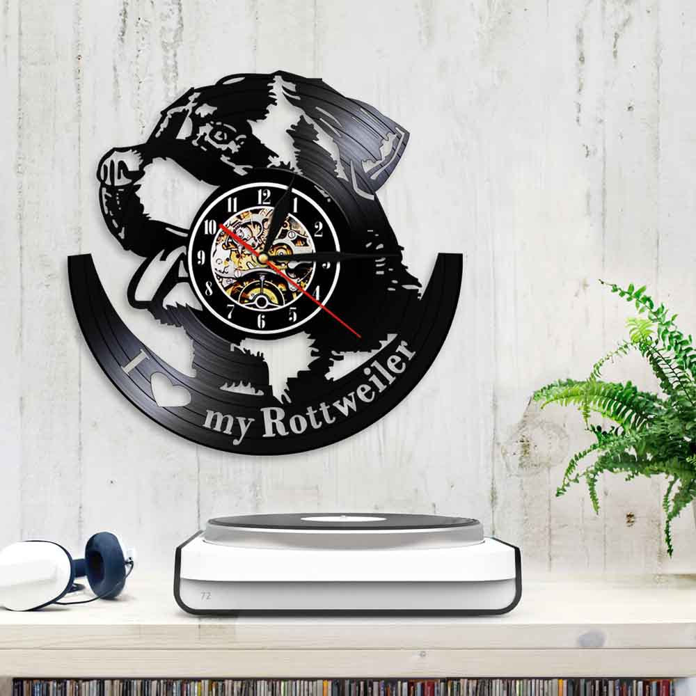 Vinyl Wall Clock Vinyl Wall Clock Creative Retro Nostalgic Wall Clock Wall Clock - offbeatabode
