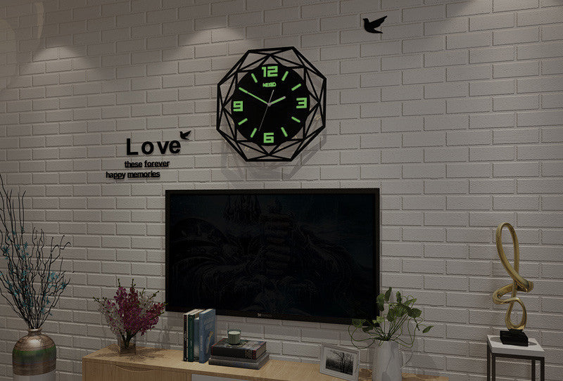 Simple clock wall clock - Offbeat Abode and Unique Beats