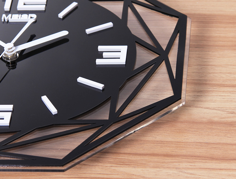 Simple clock wall clock - Offbeat Abode and Unique Beats