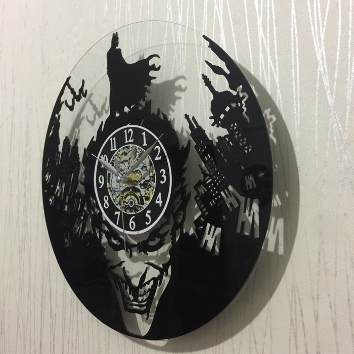 Acrylic Vinyl Wall Clock Decorative Wall Clock - Offbeat Abode and Unique Beats