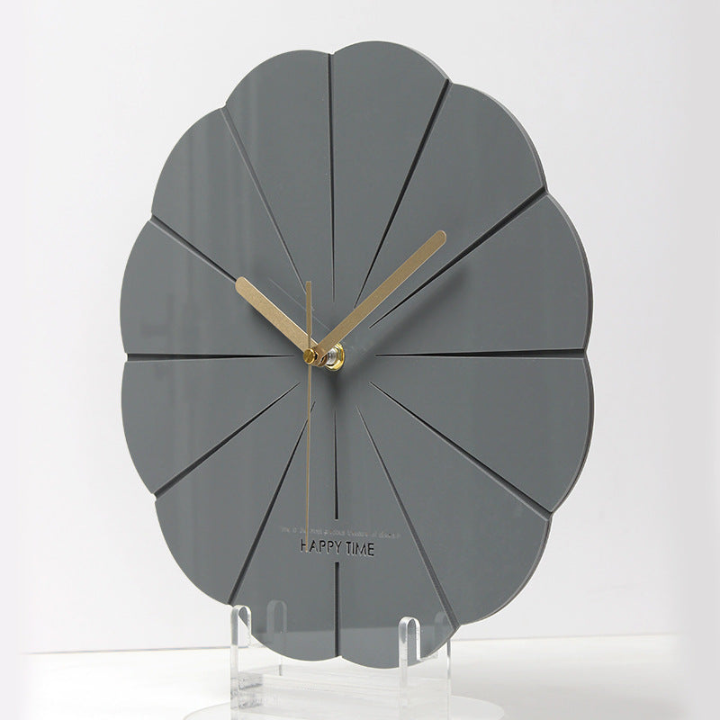 Creative Acrylic Wall Clock Battery Dumbbell Wall Clock - Offbeat Abode and Unique Beats