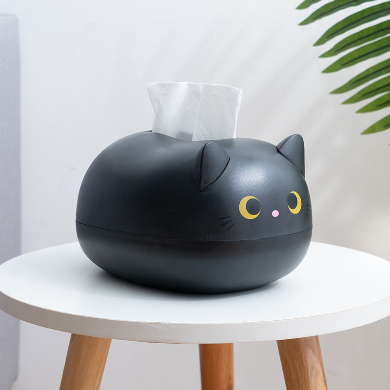 Meow Tissue Box - offbeatabode