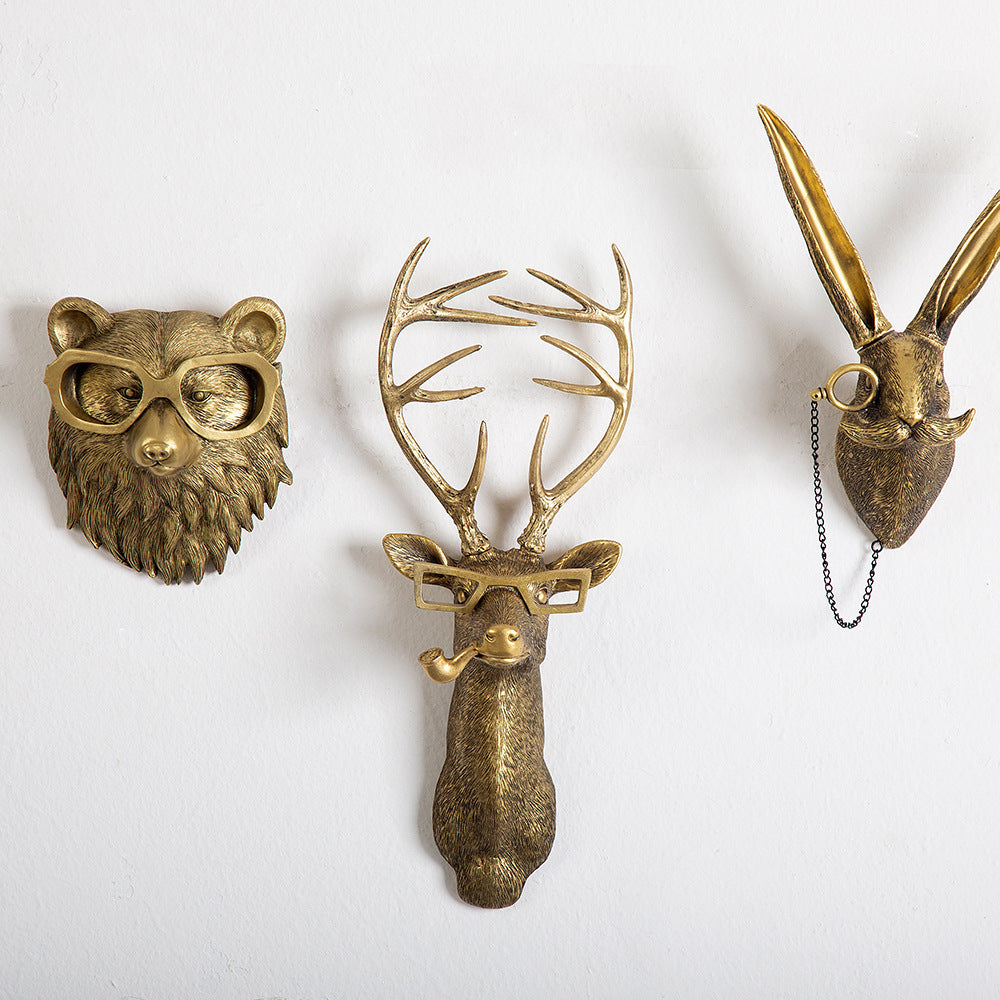 Zooko Animal Wall Ornament - offbeatabode