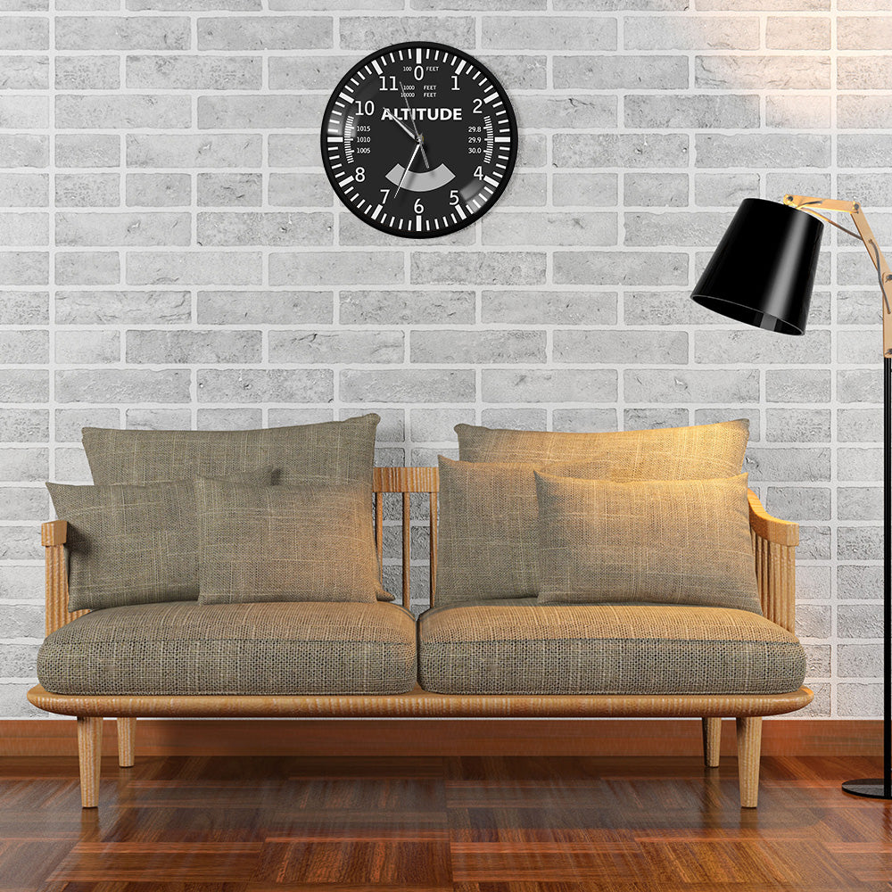 Metal Case Wall Clock Silent Wall Clock Clock - Offbeat Abode and Unique Beats