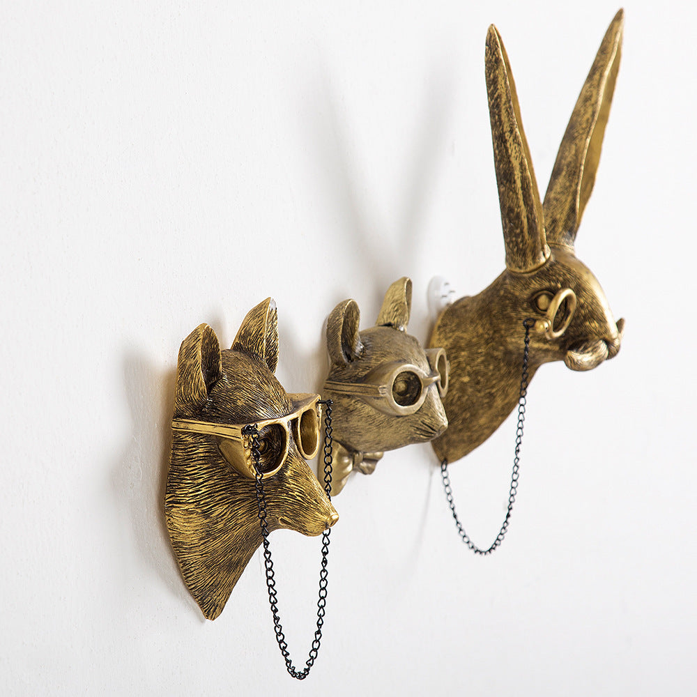 Zooko Animal Wall Ornament - offbeatabode