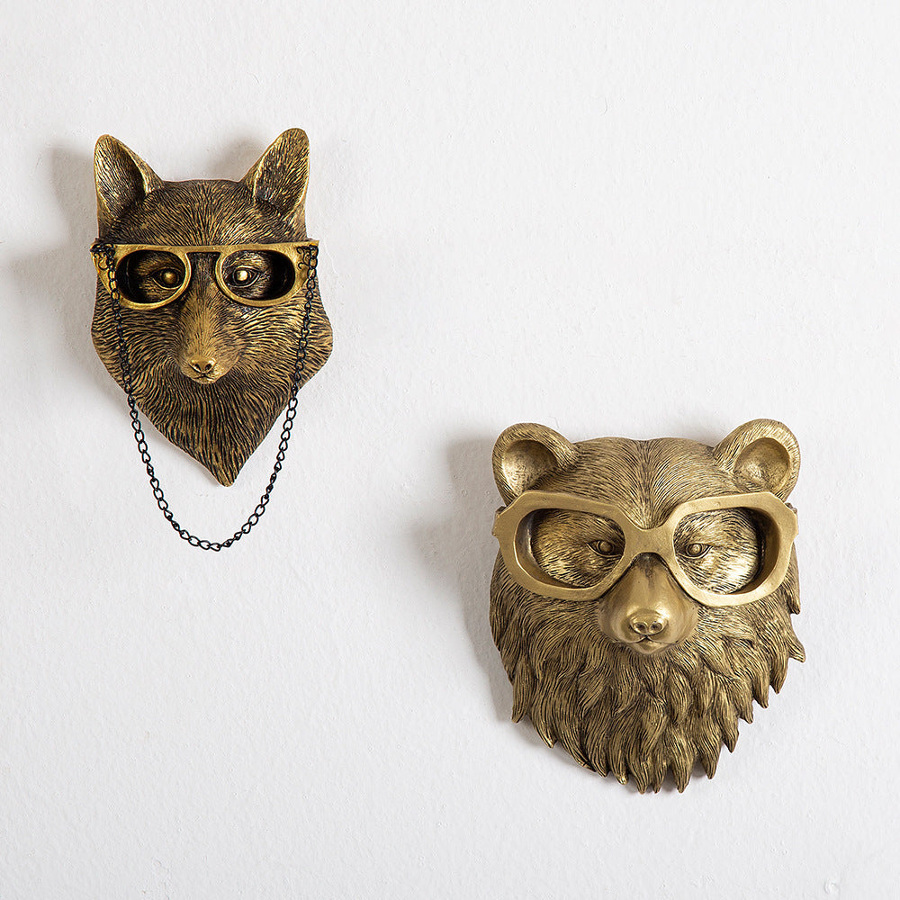 Zooko Animal Wall Ornament - offbeatabode