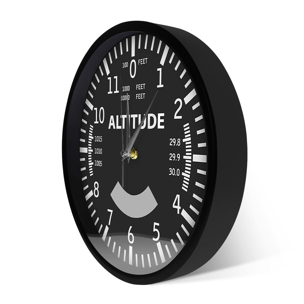 Metal Case Wall Clock Silent Wall Clock Clock - Offbeat Abode and Unique Beats