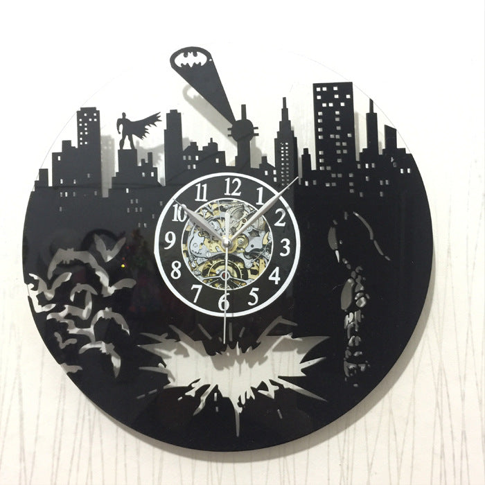 Acrylic Vinyl Wall Clock Decorative Wall Clock - Offbeat Abode and Unique Beats