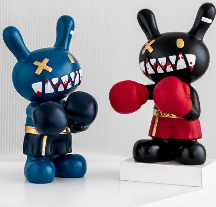 Boxing Bunnies - offbeatabode