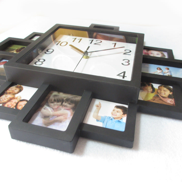 Photo Clock Wall Clock Mute Clock Creative Electronic Clock Wall Watch - Offbeat Abode and Unique Beats